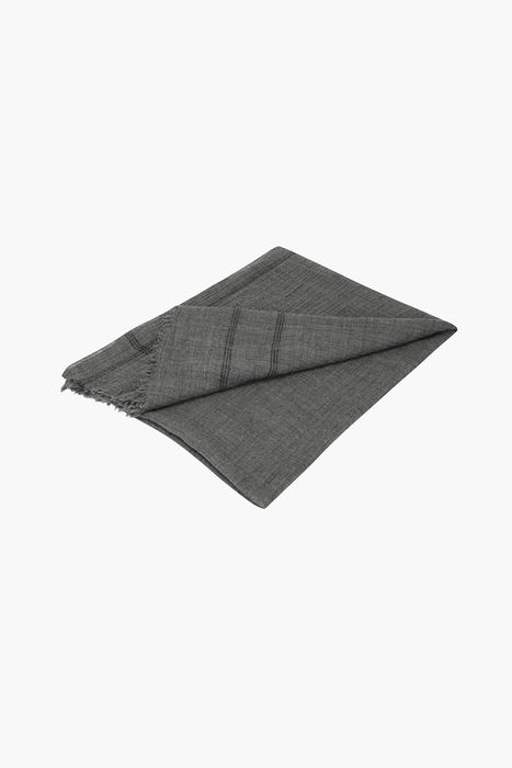 FINE 울 라인 스퀘어 머플러 BED741403